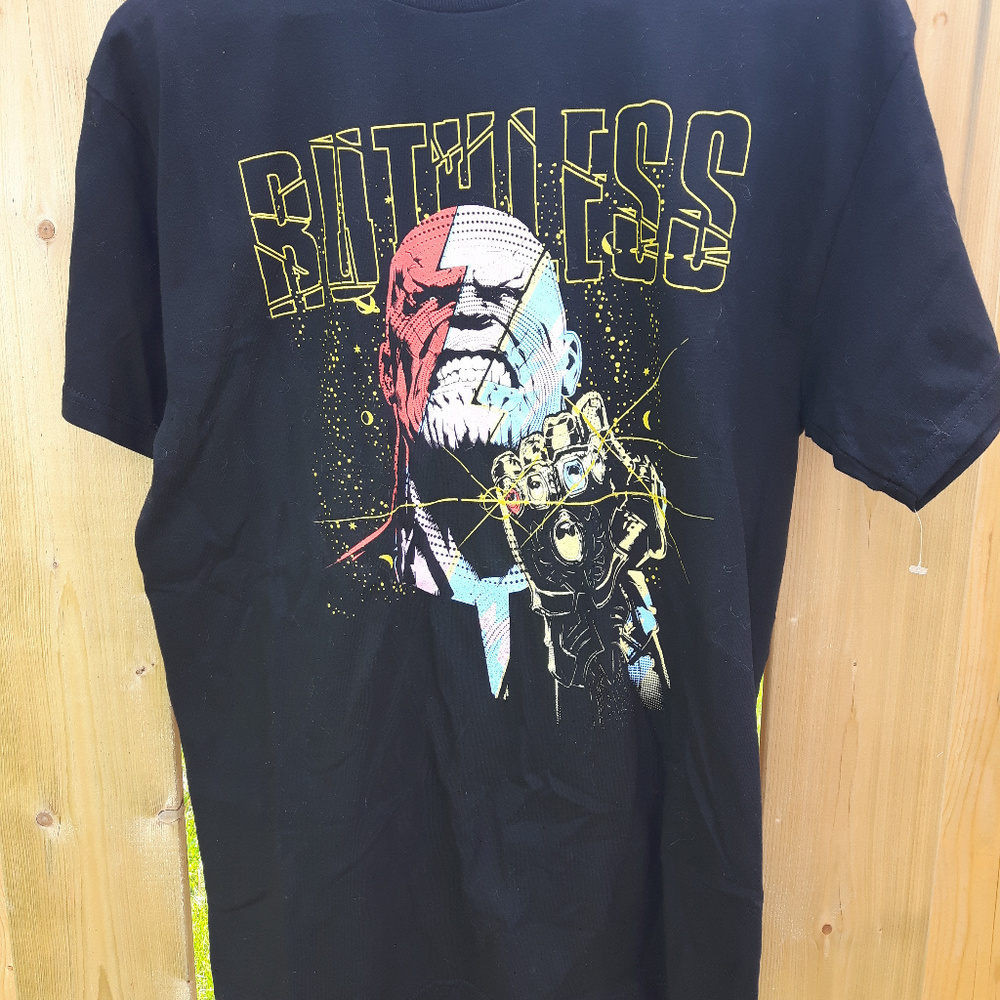 Avengers End Game MARVEL Shirt RUTHLESS Mediun